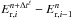 \hbox{$E_{\mathrm{r},i}^{n+\Delta t^{\ell}}-E_{\mathrm{r},i-1}^{n}$}