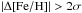 \hbox{$|\Delta\FeH{}| >2\sigma$}