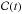 \hbox{$\mathcal{C}(t)$}