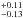 \hbox{$_{-0.13}^{+0.11}$}