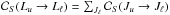 \hbox{$\mathcal{C}_S(L_u \rightarrow L_{\ell}) =\sum_{J_{\ell}} \mathcal{C}_S(J_u \rightarrow J_{\ell})$}