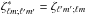\hbox{$\zeta^*_{\ell m;\ell' m'} = \zeta_{\ell' m';\ell m}$}