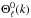 \hbox{$\Theta^0_\ell(k)$}
