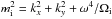 \hbox{$m_{\rm i}^2=k_x^2+k_y^2+\omega^4/\Omega_{\rm i}$}