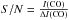 \hbox{$S/N = \frac{I({\rm CO})}{\Delta I({\rm CO})}$}