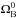 \hbox{$\Omega_{\rm B}^{0}$}
