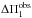 \hbox{$\Delta\Pi_1^{\rm obs}$}