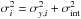 \hbox{$\sigma_{i}^{2} = \sigma_{y,i}^{2}+\sigma_{\mathrm{int}}^{2}$}