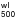 \hbox{$^{\sf wl}_{\sf 500}$}