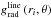 \hbox{$g_{\rm rad}^{\rm line}\,(r_{i},\theta{})$}