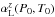 \hbox{$\alpha_{\text{L}}^z(P_0,T_0)$}