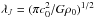 \hbox{$\lambda_J = (\pi c_0^2 / G\rho_0)^{1/2}$}