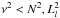 \hbox{$\nu^2 < N^2, L_l^2$}