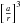 \hbox{$\left[\frac{a}{r}\right]^{3}$}