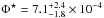 Mathematical equation: \hbox{$\Phi^{\star}=7.1^{+2.4}_{-1.8} \times 10^{-4}$}