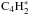 Mathematical equation: \hbox{$\rm C_4H_2^{\ast}$}