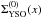 Mathematical equation: \hbox{$\Sigma^{(0)}_\mathrm{YSO}(x)$}