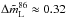 Mathematical equation: \hbox{$\Delta \tilde{m}_{\rm{L}}^{\rm{86}}\approx0.32$}