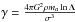 Mathematical equation: \hbox{$\gamma = \frac{4\pi G^2\rho m_a \ln\Lambda}{\sigma^3}$}