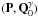 Mathematical equation: \hbox{$(\textbf{P},\textbf{Q}^\gamma_0)$}
