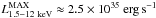 Mathematical equation: \hbox{$L^{{\rm MAX}}_{1.5-12~{\rm keV}} \approx2.5\times10^{35}~{\rm erg}\,{\rm s}^{-1}$}
