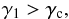 Mathematical equation: \begin{eqnarray} \label{eq:g1c} \gamma_1 > \gamma_{\rm c}, \end{eqnarray}