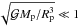 Mathematical equation: \hbox{$\!\sqrt{\mathcal{G} M_{\rm p}/R_{\rm p}^3} \ll 1$}
