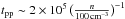 \hbox{$t_{\rm pp} \sim 2 \times 10^5 \, \bigl({ n \over 100\,{\rm cm}^{-3} }\bigr)^ {-1}$}