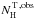 \hbox{$N_{\rm H}^{\mathrm{\,T\,,obs}}$}