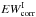 \hbox{$EW_{\mathrm{corr}}^{\rm I}$}