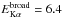 \hbox{$E_{\rm K\alpha}^{\rm broad}=6.4$}