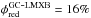 \hbox{$\phi_{\rm red}^{\rm GC\mbox{-}LMXB}=16\%$}