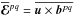 \hbox{$\meanEMF^{pq}=\overline{\uu\times\bb^{pq}}$}