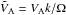 \hbox{$\tilde{V}_{\rm A}=\VA k/\Omega$}