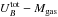 \hbox{$U_{{B}}^{\mathrm{tot}}-M_{\rm gas}$}