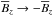 \hbox{$\overline{B}_z \rightarrow -\overline{B}_z$}