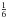 \hbox{$\frac{1}{6}$}