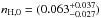 \hbox{$n_{\rm{H},0}=(0.063^{+0.037}_{-0.027})$}