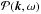 \hbox{${\Mc P}(\kv,\omega)$}
