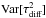 \hbox{$\Var[\tau_\textrm{diff}^2]$}