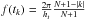 \hbox{$f(t_k)=\frac{2\pi}{\HT}\frac{\NT+1-|k|}{\NT+1}$}