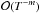 \hbox{$\mathcal{O}(T^{-m})$}