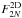 \hbox{$F_{2\NT}^{\rm 2D}$}