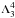 \hbox{$\Lambda^4_3$}