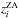 \hbox{$z_i^{\rm ZA}$}