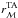 \hbox{$r_{\cal M}^{\rm TA}$}