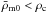 \hbox{$\bar\rho_{\rm m0} <\rho_{\rm c}$}
