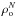 \hbox{$\rho^N_{\rm o}$}