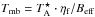 Mathematical equation: \hbox{${T_{\rm mb} = T_{\rm A}^{\star}\cdot \eta_{\rm f}/B_{\rm eff}}$}