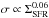 Mathematical equation: \hbox{$\sigma \propto \Sigma_{\rm SFR}^{0.06}$}
